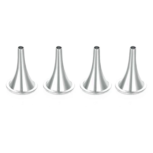 AAProTools Set of 4 Pcs Ear Specula Speculum Stainless Steel Ent Instruments