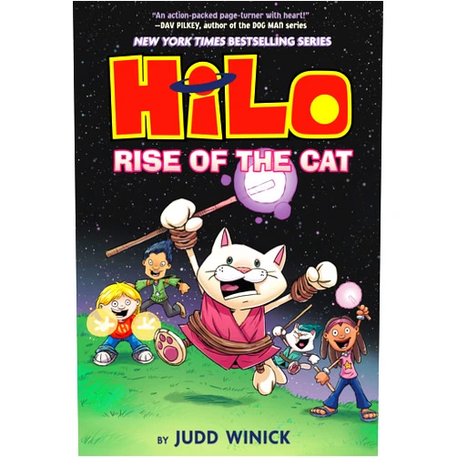 By Judd Winick (Author) Hilo Book 10: Rise of the Cat: (A Graphic Novel)