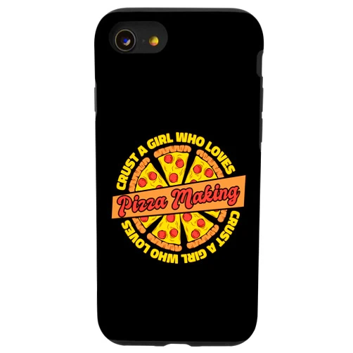 Kit Pizza Maker Baker Costume Stone For Oven Gifts iPhone SE (2020) / 7 / 8 Crust A Girl Who Loves Pizza Making Pizzeria Pizza Maker Case