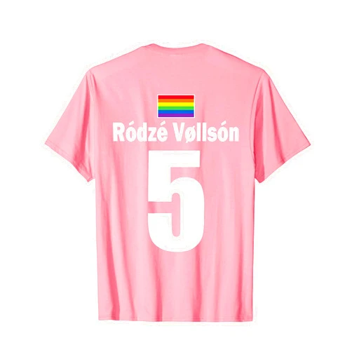 Lustige Sprüche auf Island Trikots für Malle Party Icelandic Name on Party Jersey Football Iceland Mallorca T-Shirt