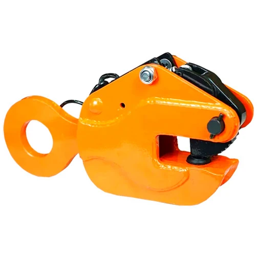 Enttgo Plate Clamp, 2200Lbs Plate Lifting Clamp, Jaw Opening 0.6 Inch Vertical Plate Clamp, Heavy Duty Vertical Lifting Clamp(1T)