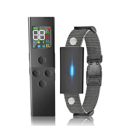 Generic Bark Collar Dog Training Collar with Remote Collar with 3 Training Modes and Training Icons, Waterproof Dog Shockers for Dogs (8-120 LBS),USB Charging & Long Battery Life
