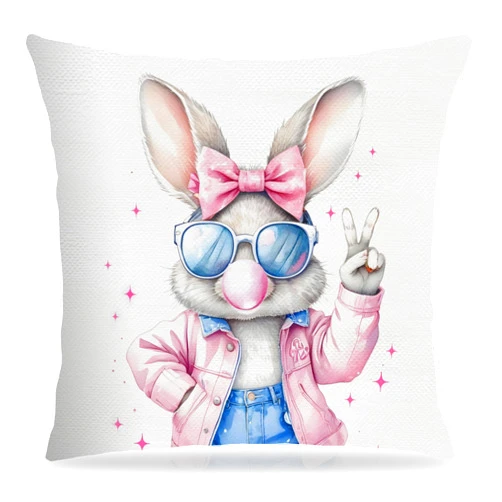 FITIE 215CY-BZ-Easter Bunny, Pillow Covers 18x18