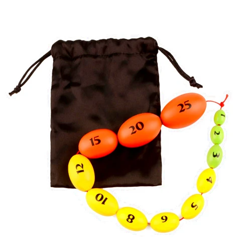 Medarchitect Wooden Prader Orchidometer, Prader Balls, Endocrine Rosary for Measuring Testis Scale in Clinic/Hospital for Endocrinologist and Pediatrician