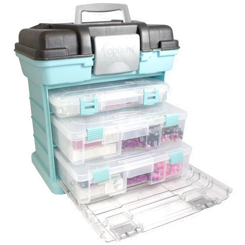 Creative Options 1363-83 Grab N' Go Rack System, Soft Blue,Medium