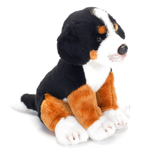 DEMDACO Bernese Mountain Dog Children's Plush Beanbag Stuffed Animal Toy