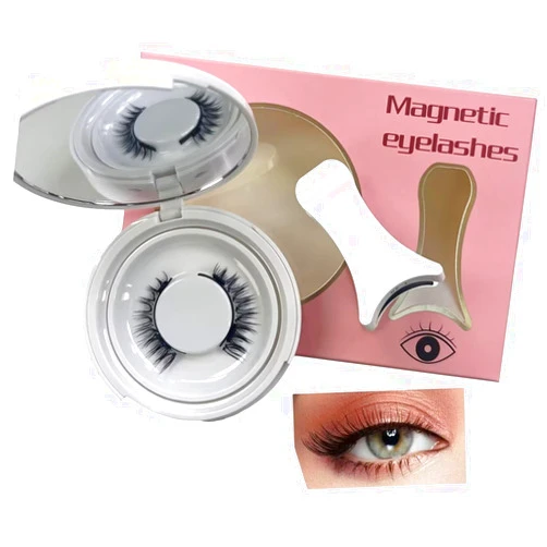 MEIEM Magnetic Eyelashes with Applicator No Glue Needed Magnetic Eyelashes Natural Look Magnetic Lashes Kit