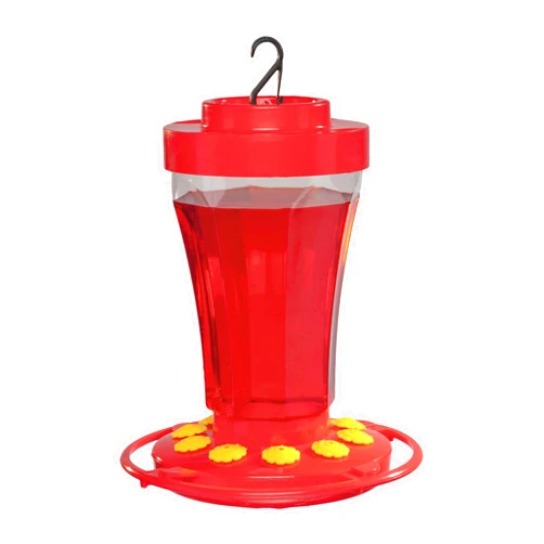 First Nature 3090 32-ounce Hummingbird Flower Feeder