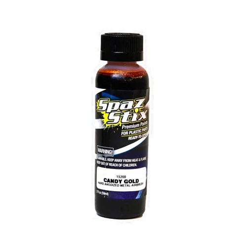 Spaz Stix Candy Gold Airbrush Paint 2oz
