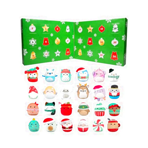Squishmallows Original 24-Day Micromallows Holiday Advent Calendar