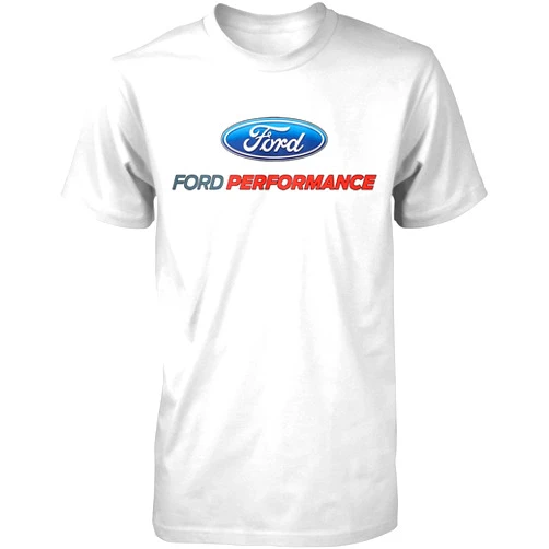 Lucky Ride Ford Performance T-Shirt Mustang GT ST Racing (Front Print)