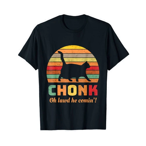 Funny Chonk Scale Cat Memes Chonk Scale Cat Meme Chonk Cat T-Shirt for Men Women