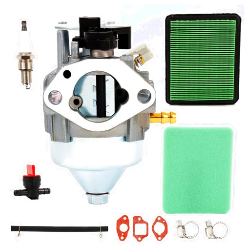 QIZ GCV170LA Carburetor With Air Filter & Tune-Up Kit Fit for Honda GCV200LA HRN216 HRX217 Models Engine, Replace Lawn Push Mowers 16100-Z9L-811 16100-Z9M-811