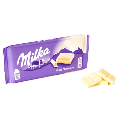 Milka (Germany) Weisse Schokolade (White Chocolate) 3-Pack
