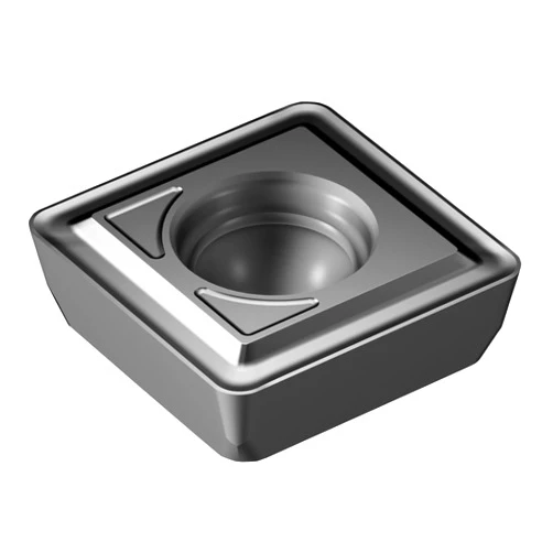 Sandvik Coromant, 880-07 04 W10H-P-LM 4344, CoroDrill 880 Insert for Drilling, Carbide, Square, Right Hand Cut, 4344 Grade, (Ti,Al) N, Wiper, Zertivo™ Technology (Pack of 10)
