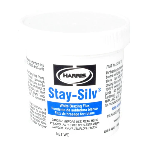 Harris SSWF1/4 Stay Silv Brazing Flux, 1/4 lb. Jar, White