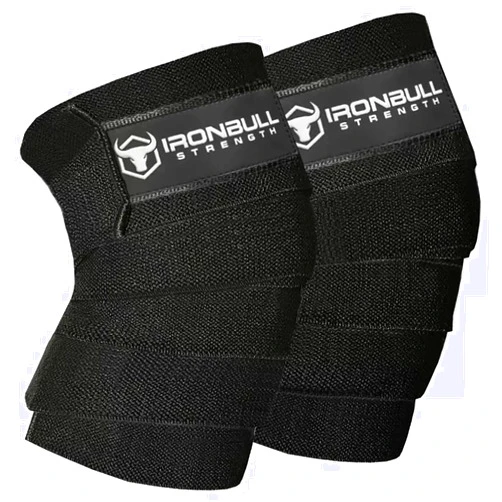 Iron Bull Strength Knee Wraps for Weightlifting - 80