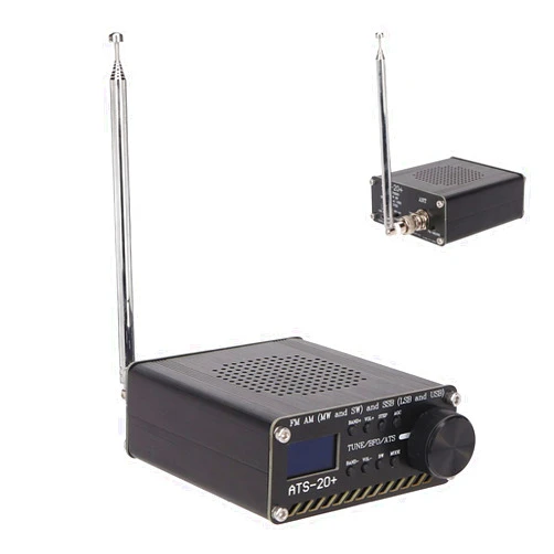 FOSA ATS 20+ Radio Receiver,Multiple Channels,Global FM Broadcast,PCB,Type C,High Sensitivity Portable Small World Band Digital Receiver, for Outdoor Camping,Home