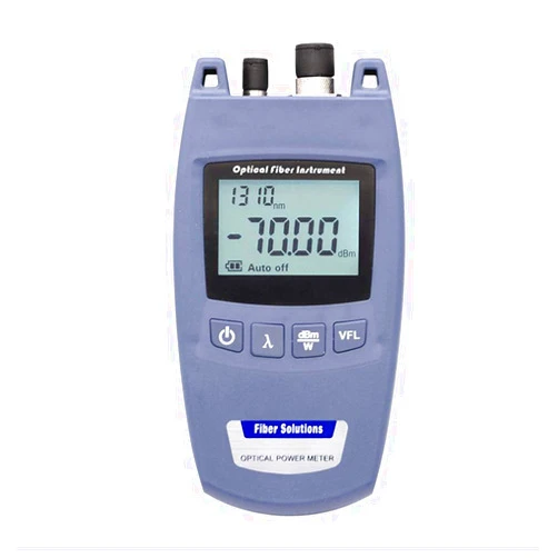 QIIRUN 2 in 1 Fiber Light Tester with 6 Calibrated Wavelengths Optical Power Meter and Visual Fault Locator Function