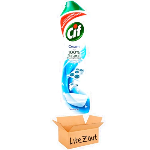 LiteZout Cif Professional Cream Cleaner Original 500ml and packed in box
