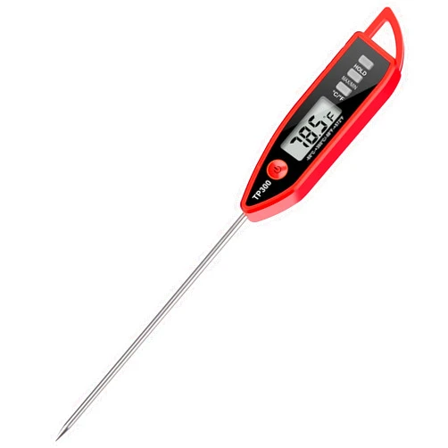 AikTryee Instant Read Meat Thermometer Digital Food Thermometer Cooking Thermometer Kitchen Candy Thermometer with Fahrenheit/Celsius ℉ ℃ Switch for Oil Deep Fry BBQ Grill Smoker Thermometer by AikTryee