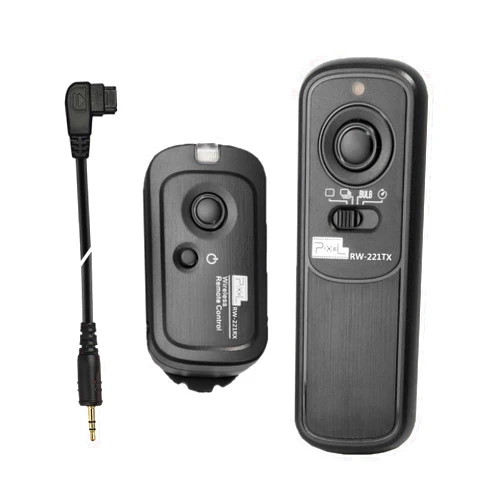 Pixel 2.4GHz Wireless Remote Shutter Release Romote Control S1 for Sony A300 A350 A400 A450 A500 A550 A560 A580 A700 A850 A900 A33 A35 A37 A55 A57 A65 A67 A77 A77M2 A99 A99M2 Replaces Sony RM-L1AM