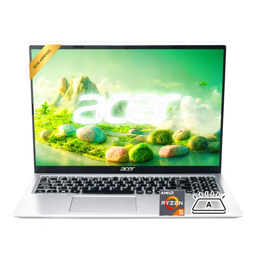acer Aspire 3 Premium Slim Laptop Computer with Backlit Keyboard - AMD Ryzen 5 7430U CPU - 16GB RAM - 512GB SSD - 15.6