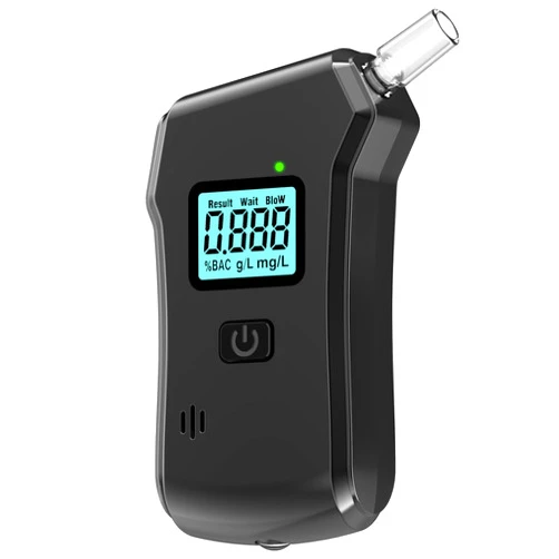 FOTN Breathalyzer, Upgraded Portable Professional High-Accuracy Breathalyzers for Alcohol with LCD Digital Display, Personal Alcohol Breathalyzer Tester for Home Use Breath Alyzer Tester with 5 Mouthpieces