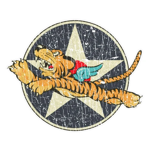 LAD Studio Flying Tigers AVG 1941 Window Bumper Sticker Decal 5