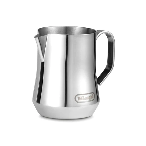 De'Longhi DLSC060 Milk Frothing Jug, 12 oz, Stainless Steel
