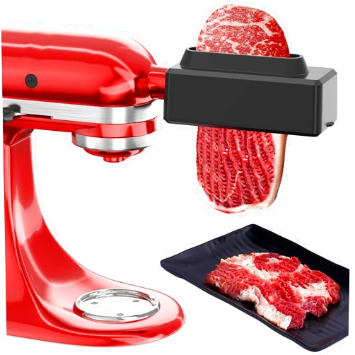 XINCAN Electric Meat Tenderizer for All KitchenAid and Cuisinart Household Stand Mixers, Mixers Accesssories for KitchenAid Attachment, Tenderize Meat More Smoothly and Effortless, Dishwasher Safe, Black