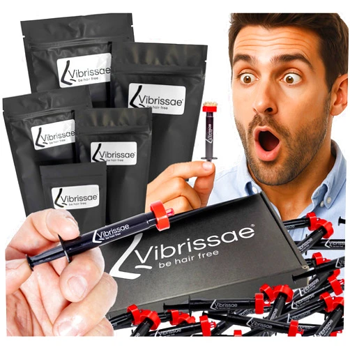 Vibrissae Signature Series Box Set | 8 Applicators | Easy Inject Nose Waxing | Just Inject - Let Set - Pull | Fast & Effective Hair Removal | No-Mess | No-Leaks | Prefilled Wax Applicators
