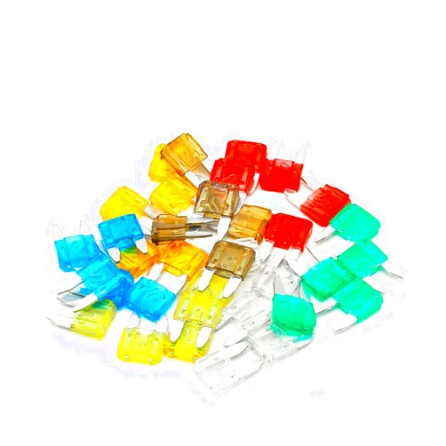 DEIHGE 35pcs Mixed Mini Blade Fuse AUTO Car 5 7.5 10 15 20 25 30 AMP