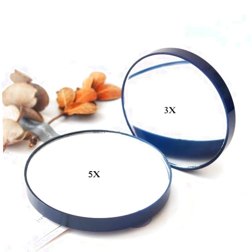 LBYDXD LED Lighted Bathroom Wall Mounted Mirror, Bathroom LED Makeup Mirrors with Dimmable Touch Switch, 3 Luminous Colors, 50cm / 60cm / 70cm / 80cm (Battery *1 : 7cm)