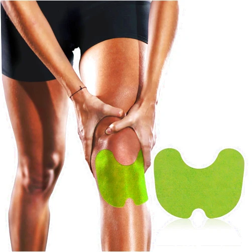 Ishancare Knee Patches - 24 Count Warming Herbal Plaster Maximum Strength Heat Patches, 8 Hours Deep Heating Extra Strength Joint Soreness Soothing Patch for Knees, Back, Neck, Shoulder