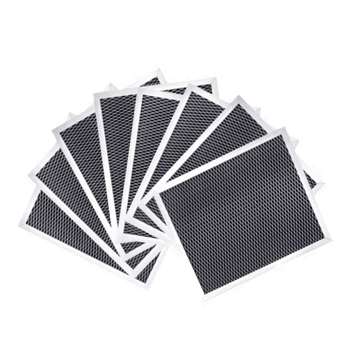 Nispira Replacement Range Hood Grease Filter with Charcoal Compatible with Broan 97007696, S97007696, 6105C, 1172266, 41F. A set of 8 Filters
