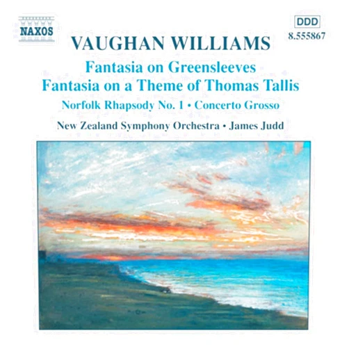 Ralph Vaughan Williams (Composer), James Judd (Conductor), New Zealand Symphony Orchestra (Orchestra) & 0 more Format: Audio CD Vaughan Williams: Fantasia on Greensleeves / Fantasia on a Theme of Thomas Tallis / Norfolk Rhapsody No. 1 / Concerto Grosso