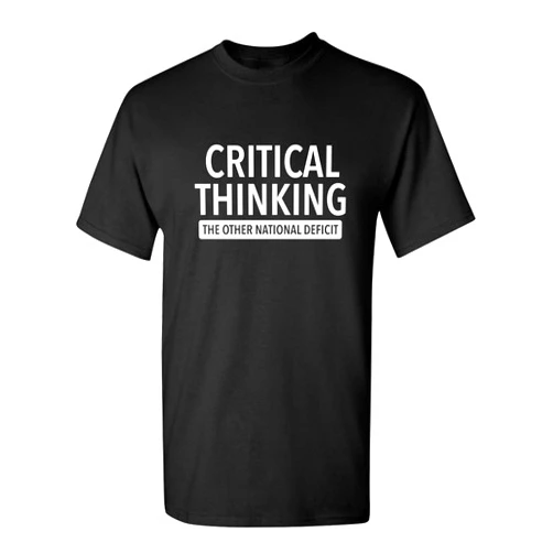 Feelin Good Tees Critical Thinking Cool Adult Humor Graphic Novelty Sarcastic Mens Funny T Shirt