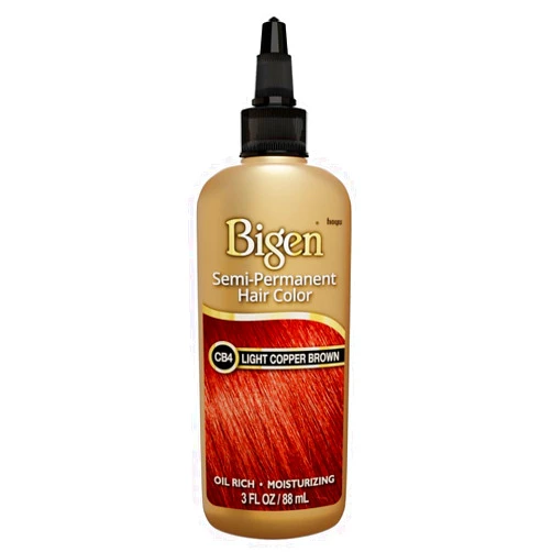 Bigen Semi-Permanent Haircolor #Cb4 Light Copper Brown 3 Ounce (88ml) (2 Pack)