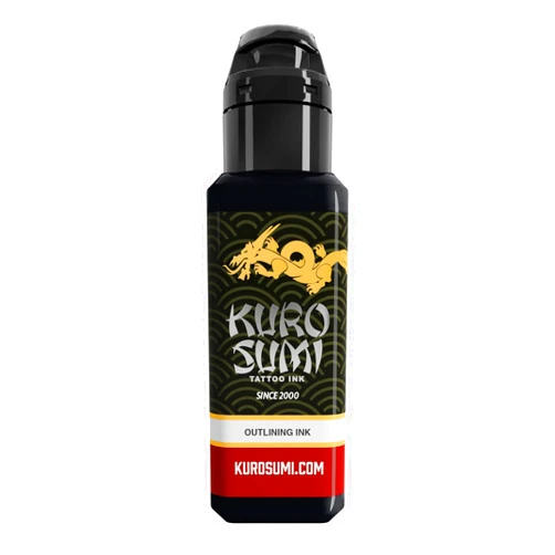 Kuro Sumi Outlining Ink, Vegan Friendly, Professional Ink 1.5oz