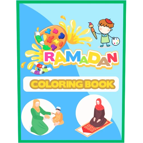 Kechroud adel Ramadan Coloring Books: ramadan gifts for kids, books for toddlers 64 pages 8.5