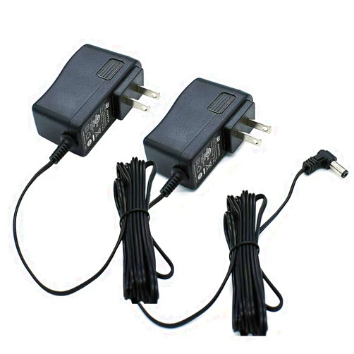 PLUSPOE 24V 0.65A 650mA Power Adapter for for Essential Oil Diffuser Aromatherapy Humidifier ETL Listed Class 2 Power Supply 100V~240V AC to DC 24 Volt Converter, 6ft Power Cord, 2Pack