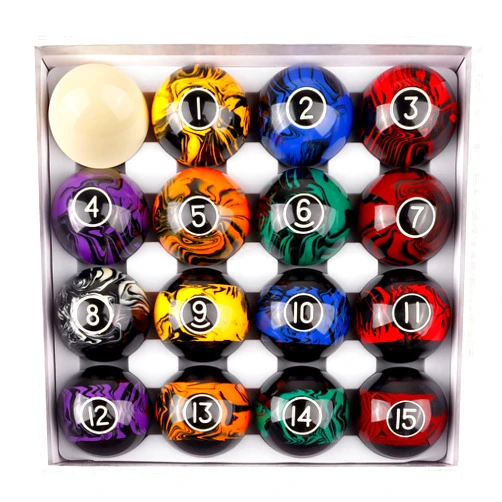 GSE Games & Sports Expert 2 1/4-Inch Professional Regulation Size Billiards Pool Balls Set, Standard Set of 16 Pool Balls for Billiard Table, Pool Table Accessories (Several Colors Available)