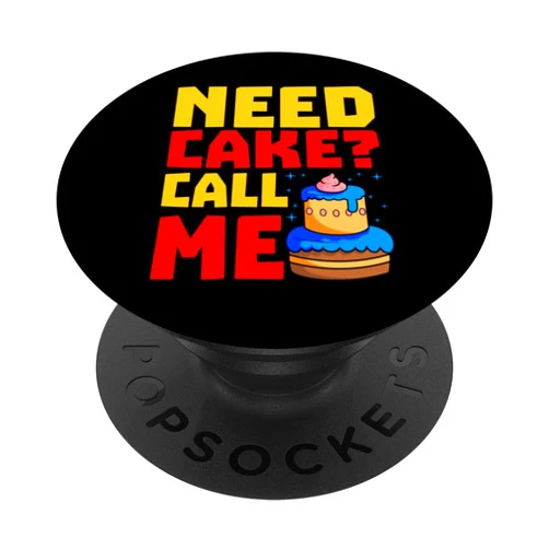 Cake Decorator Pastry Chef Apparel Cake Decorator Pastry Designer Professional Baker Call Me PopSockets Standard PopGrip