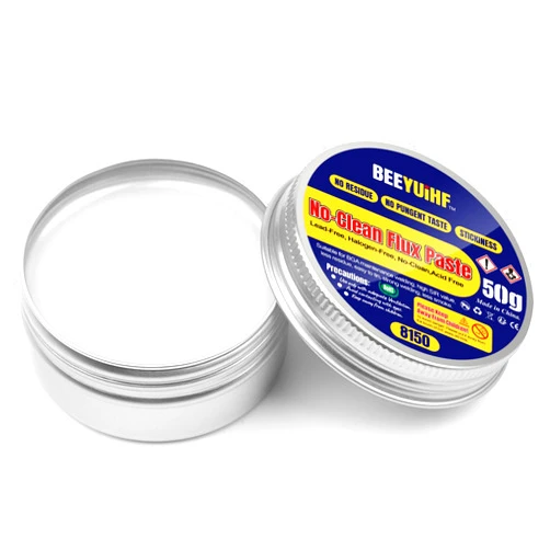 BEEYUIHF 1.76oz/50g Rosin Paste Flux For Soldering Iron Tip, Lead-Free, No-Clean Solder Paste Flux, Rosin Soldering Flux Paste, Soldering Product #8150