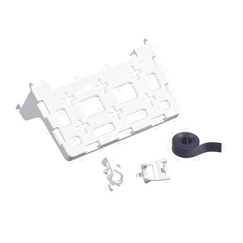 Leviton Plastic Universal Shelf Bracket for Structured Media Center