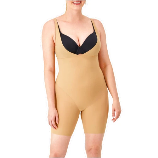 Maidenform Women's Shapewear Tummy Control Bodysuit, Tummy Control Body Suit, High-Waist Thigh Slimmer, Shapewear for Women