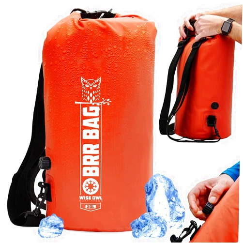 Wise Owl Outfitters Backpack Cooler - Insulated, Leakproof & Waterproof Cooler Bag for Camping, Kayak, Hiking, Picnic and Beach - 20L and 30L