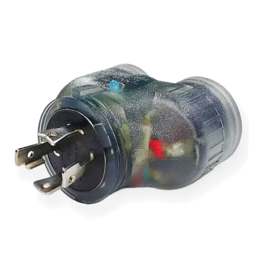ElecStream Tech NEMA L14-30 Splitter Adapter，250Volt Twist Lock Male Plug L14-30P to (2) L14-30R Female Receptacle，Generator 30AMP 4-Prong Locking
