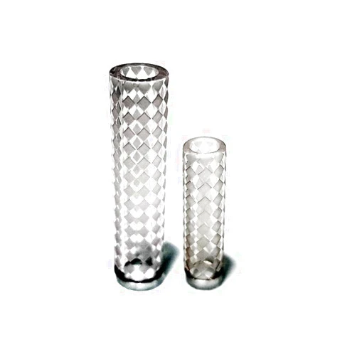 Victory Glassworks Hollow Checkerboard Quartz Pillar 2-Pack